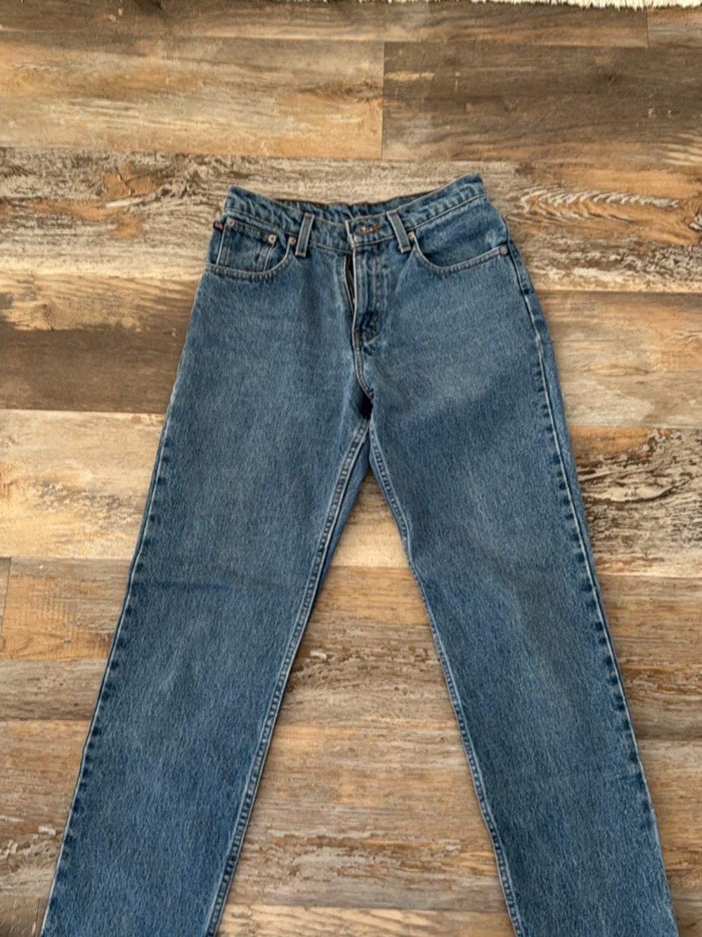 Ralph Lauren Women's Straight-Leg Jeans in Blue Wash